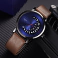 thumbnail image 3 of Reloj de cuarzo para hombre, elegante, con diseño de moda, 509, resistente al agua, para hombre, 3 of 4