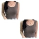 thumbnail image 2 of Qarigey Camiseta sin mangas corta para mujer, camisola sin costuras, camiseta con cuello cuadrado, chaleco corto de verano, ropa interior sin Type2 NO2, 2 of 6