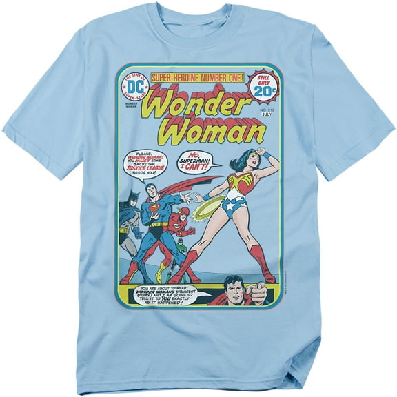 JLA T-Shirt Ww #212 Cover Unisex Graphic Tee For Men & Women