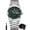 Green, variant on Business Men's Stainless Steel Waterproof Luminous Quartz Watches with Dual Calendar Display