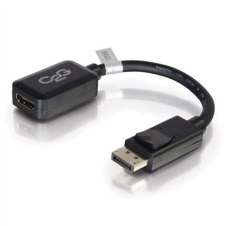 C2G DisplayPort Male to HDMI Female Adapter Converter, Black