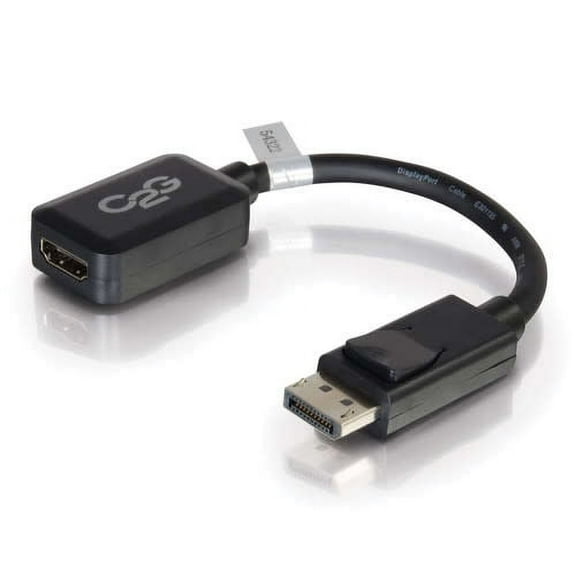 C2G DisplayPort Male to HDMI Female Adapter Converter, Black