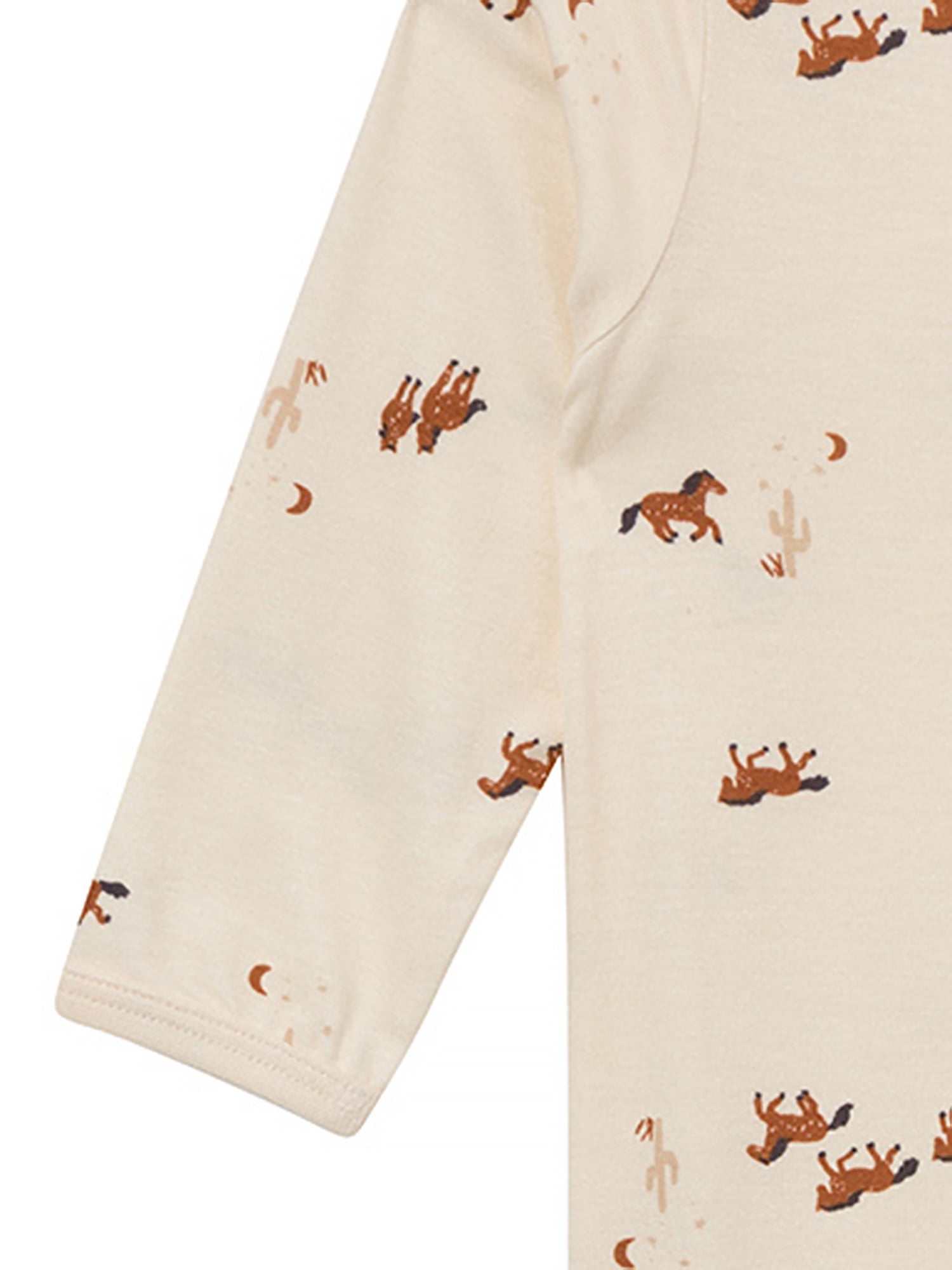 Modern Moments by Gerber Baby Neutral Super Soft Viscose Sleep N´Play With Mitten Cuff, Sizes Newborn - 6/9 Months