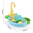 thumbnail image 2 of Lavavajillas Para Niños, Juguete, Agua Circulante, Fregadero De Cocina, Fregadero Eléctrico, Fregadero De Educación Temprana, Padre E Hijo Yuarrent FN003521-01, 2 of 6