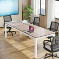 thumbnail image 5 of Finmind 6.5FT Conference Table, 78.7 Inche Rectangle Meeting Seminar Table (Only Table), 5 of 5
