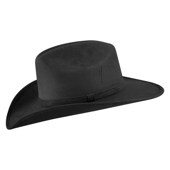 Sombrero Unisex Negro Gamuzina Gamuza Americana "M" Nueva Imagen