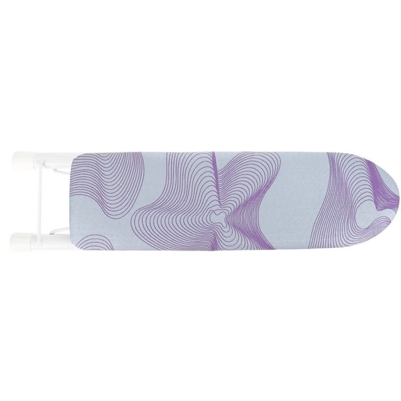 Raindrops Portable Violet Ironing Board for Home Use with Stable Metal Support and Compact Design 1 Piece
