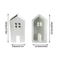 thumbnail image 3 of Home Decor Gnobogi Silicone Mould For Large Medium Small And Small Window Houses Of House Gypsum Mould on Clearance, 3 of 3