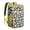 Yellow-9, variant on Geometric Mandala Design Cooler Backpack - 20L Leakproof Picnic Backpack, Durable & Portable for Beach & Camping Trips