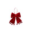 thumbnail image 2 of BAOPAI Red Polyester Christmas Tree Bows Decorations Assorted Sizes For Home Holiday Festive Decor Durables Shape, 2 of 6