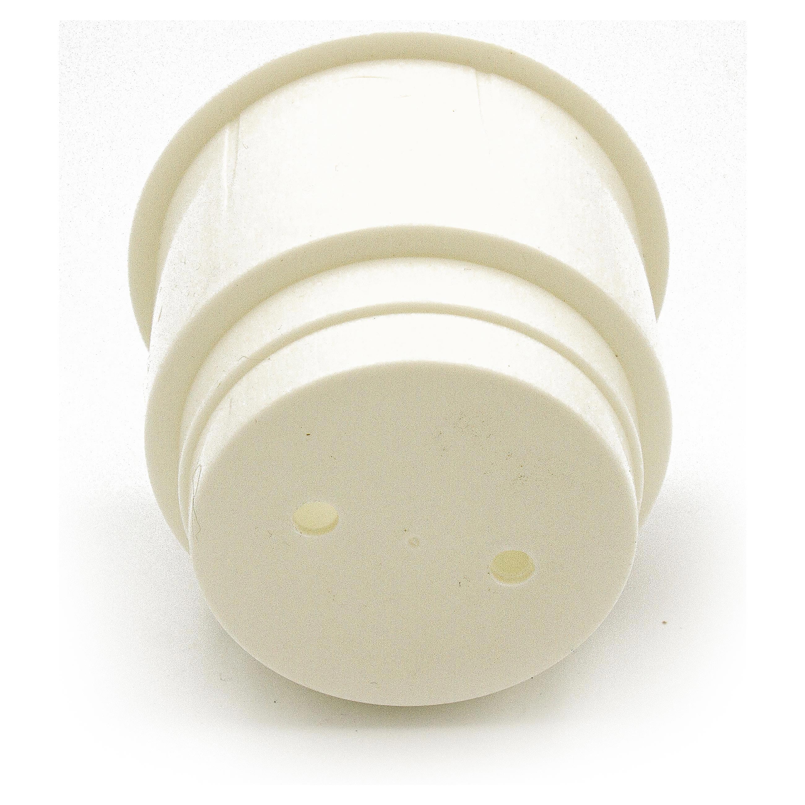 Ozark Trail 4 inch Recessed Flush Mount Drink Holder, White Plastic Insert for Boats & RVs