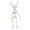 Complexion, variant on 3D Printed Skeleton Action Figure Posable Jointed Mannequin for Home Office Desk Decor and Creative Gift Craft, Yellow