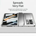 thumbnail image 6 of Allytech Galaxy Z Fold 7 5G Case with Build-in Screen Protector & Kickstand, Rugged Hybrid Full Body Shockproof Hinge Protection Phone Case for Samsung Galaxy Z Fold7 - Silver, 6 of 7