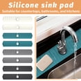 thumbnail image 3 of Kitchen Sink Faucet Mat, 2026 New Foldable Faucet Mat for Kitchen Sink,Silicone Faucet Guard & Draining Mat Keep Countertops Dry Splash Guard(6"×30",Green), 3 of 6