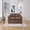 Brown, variant on Black Modular Cloud Sofa 2-Seater with Corduroy Upholstery, Ergonomic Curved Armrest, Removable Cushion Covers, Modern Living Room Couch for Apartments and Dorms