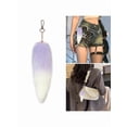 thumbnail image 5 of 20cm Long Realistic Foxy Tail Key Chain Decorative Keyring Plush Bag Hanging Pendant for Backpacks and Handbags, 5 of 7