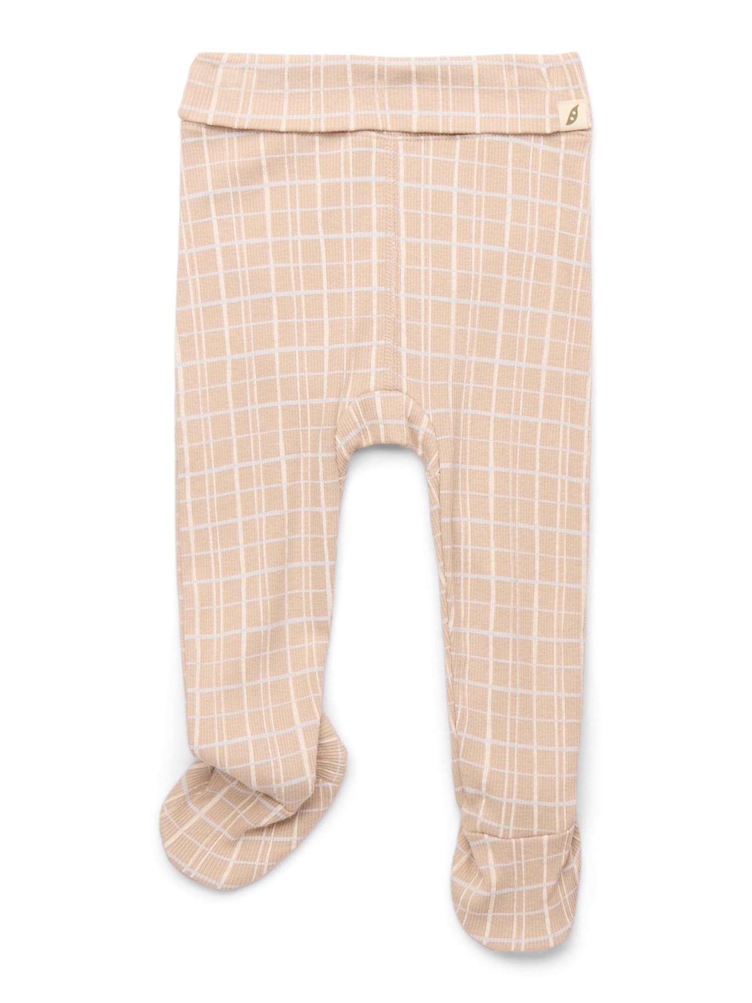 easy-peasy Baby Girls 5-Piece Organic Cotton Pajama Set – Sleeper, Bodysuit, Footed Pants, Hat & Blanket, Sizes 0M–9M