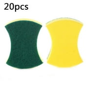 Meitianfacai 20PCS Dishwashing Sponge Sponge Wipe High-density Kitchen Supplies Dishwashing Sponge Household Cleaning Dishwashing Brush