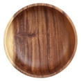 thumbnail image 1 of 22x7.5cm Wooden Salad Bowl Ecological Samfox Food Container Fruit Bowl Tableware Kitchen Tableware, 1 of 7