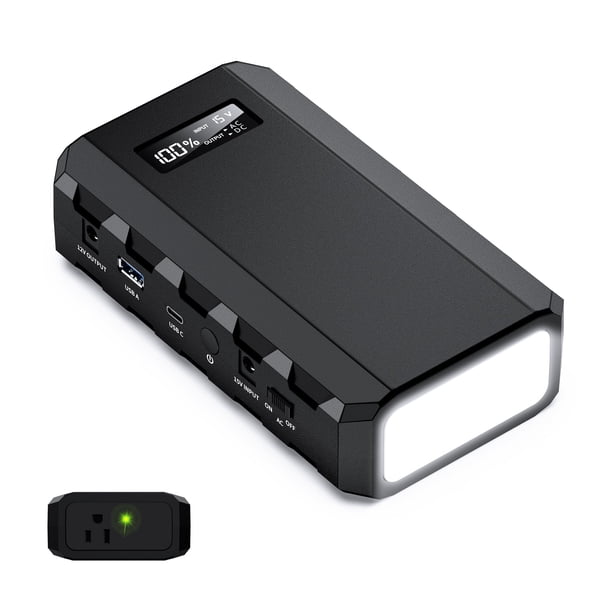 Portátil Power Bank SinkEU de 65 W, 23400 mAh, con toma de corriente alterna y USB