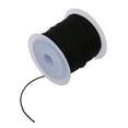 thumbnail image 2 of Roll Black Waxed Cotton Necklace Beads Cord String 1mm HOT, 2 of 4