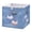 Cats Floating In The Sky, variant on Fabric Storage Bins Foldable Cube For Home Organization Baskets Blue Butterflies
