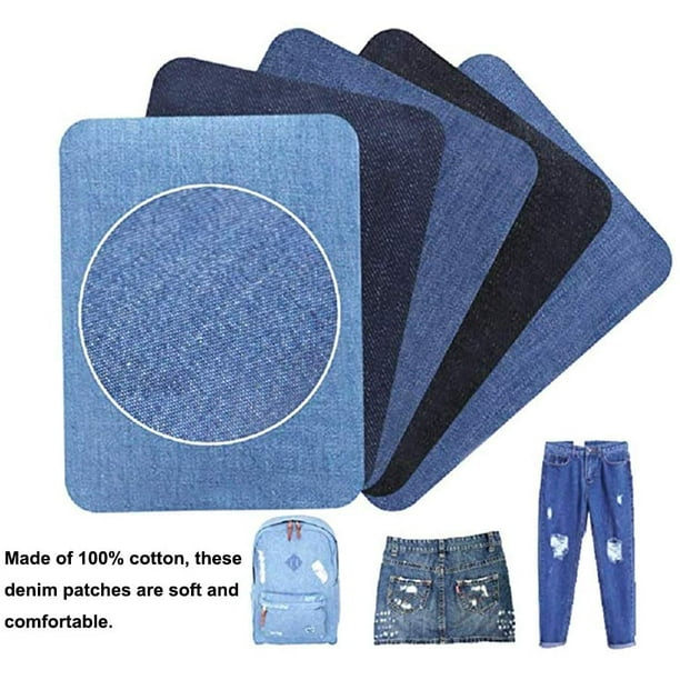 12pcs Autocollant Thermocollant Auto-adhésif de Tissu Convient pour Couture  Reparation de Vetement