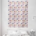 thumbnail image 1 of Music Tapestry, Instruments Drums Speakers Keyboard Headphones Records Blues Music is My Life Theme, Wall Hanging for Bedroom Living Room Dorm Decor, 60W X 80L Inches, Multicolor, by Ambesonne, 1 of 2