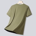 thumbnail image 5 of NIEWTR Mens Workout Shirts Quick Dry Athletic Running T-Shirts Short Sleeve Cooling Moisture Wicking Gym Active Tee Tops（AG,L), 5 of 9