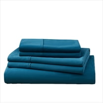 New Season Naturally Yours - 100% Cotton Bed Sheets Queen and King - Solid Bed Sheet & Pillowcase Sets - Soft Cotton 4 Piece Bed Sheets Set - Fits Mattress 15 inches Deep Pocket