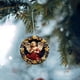 thumbnail image 1 of Christmas Decoration Flat Christmas Tree Style Home Decoration Car Ornaments, 1 of 9