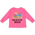 thumbnail image 3 of Inktastic Beach Vacation Florida California Boys or Girls Long Sleeve Toddler T-Shirt, 3 of 5