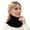 Black, variant on Women's Detachable Collar Warm Neck Knitted Shirt Extended Windproof Sleeve Scarf Spring Autumn One Size