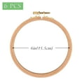 thumbnail image 2 of Aros para bordar ZOCONE, aro circular de madera de haya, 15 cm, 6 unidades, 2 of 7