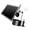Black, variant on Tibvox Solar Panel 4W 5V Double Interfaces Type C DC3.5mm For Security Cameras