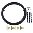 thumbnail image 2 of Bike Hydraulic Disc Brake Hose Olive Insert 3M Length Brake Hose Black, 2 of 8