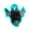 A003- Light Blue, variant on Solar Powered Halloween Ghost Decoration with Cups and Auto Light, 1 Piece, Green, for Car Windows, Halloween Car Decor