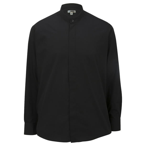Edwards Garment - Men's Big And Tall Banded Collar Long Sleeve Shirt ...