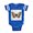 Royal Blue, variant on CafePress - Fantasy Butterfly 15 - Cute Infant Baby Football Bodysuit