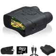 thumbnail image 1 of Lunettes de Vision Nocturne 4K Infrarouges Jumelles Anti-Vibration Dispositif de Vision Nocturne avec Carte Mémoire 32GB, 1 of 8