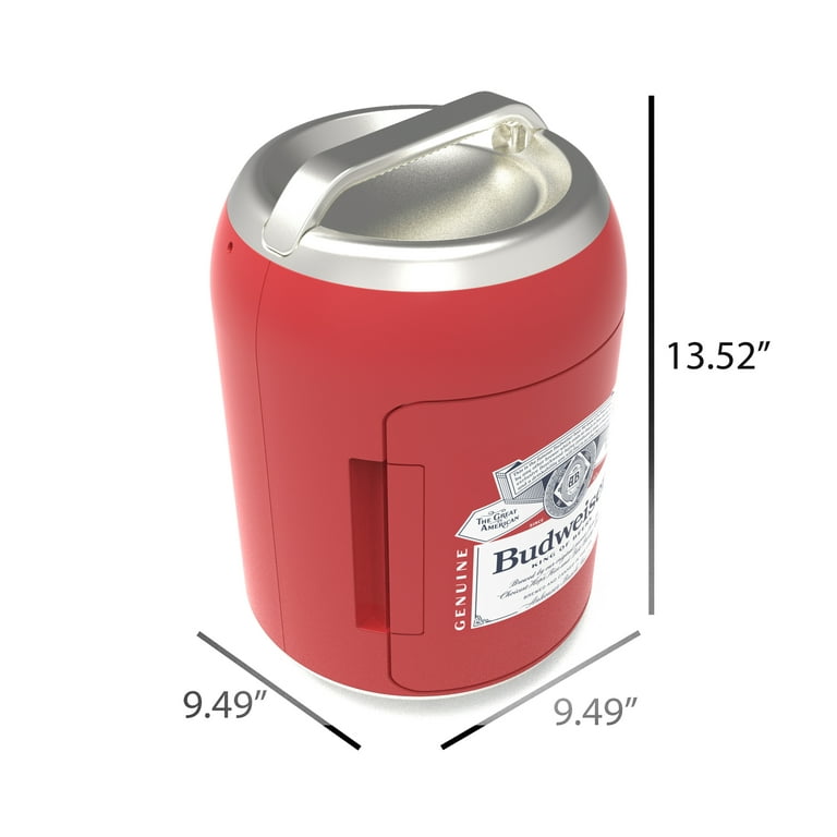 Free Shipping! Budweiser Portable 6-Can Mini Fridge Cooler