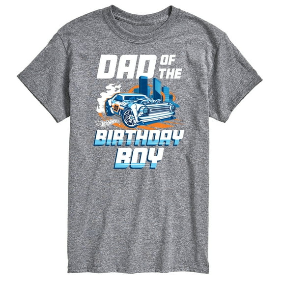Hot Wheels - Dad Of Birthday Boy - Men's Short Sleeve Graphic T-Shirt
