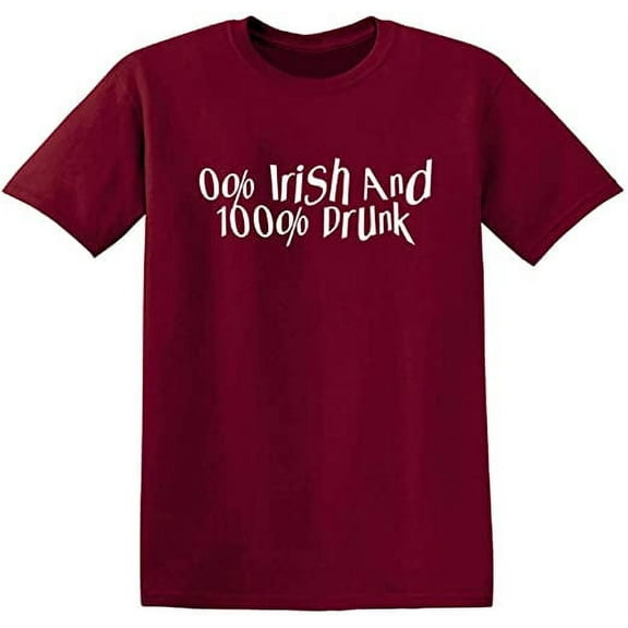 RedBarn Zero And Hundred Novelty Funny Saying Mens Graphic T Shirts