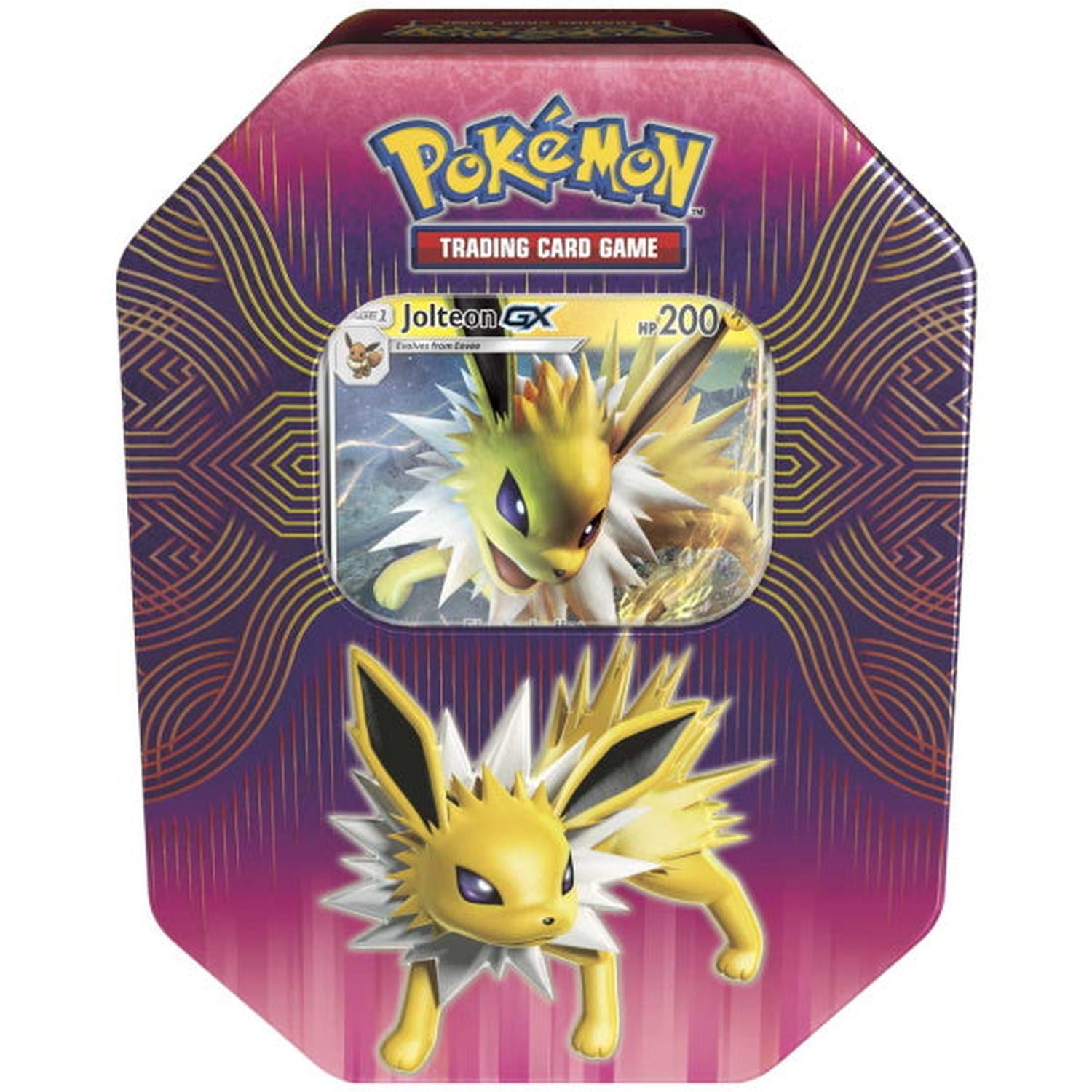 pokmon trading card game - lightning tin Pokemon TCG a sticker sheet Pokmon TCG: Battle Heart Tin