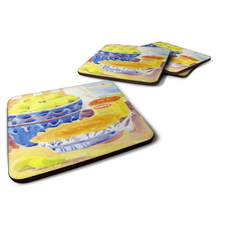 

Carolines Treasures 6108FC Foam Coaster Set of 4 3 1/2 x 3 1/2 multicolor