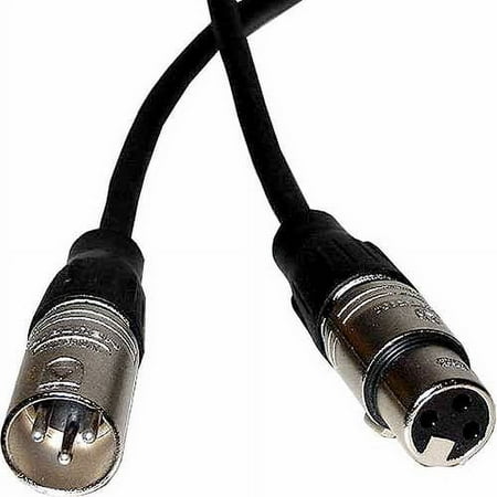 cbi mln performer series lowz xlr male to xlr female microphone cable, 6 feet