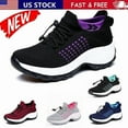 thumbnail image 3 of Women Ortho Stretch Cushion Sneakers Orthopedic Diabetic Running Walking Shoes, 3 of 14
