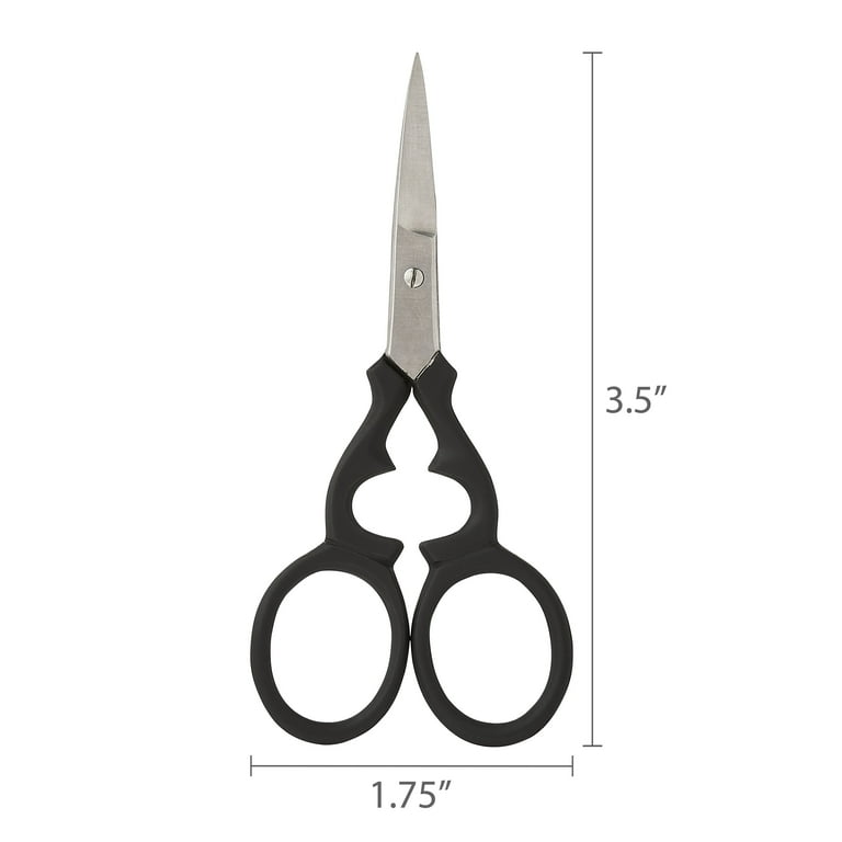 Equate Brow Scissors and Brush 2 Piece Set, Stainless Steel