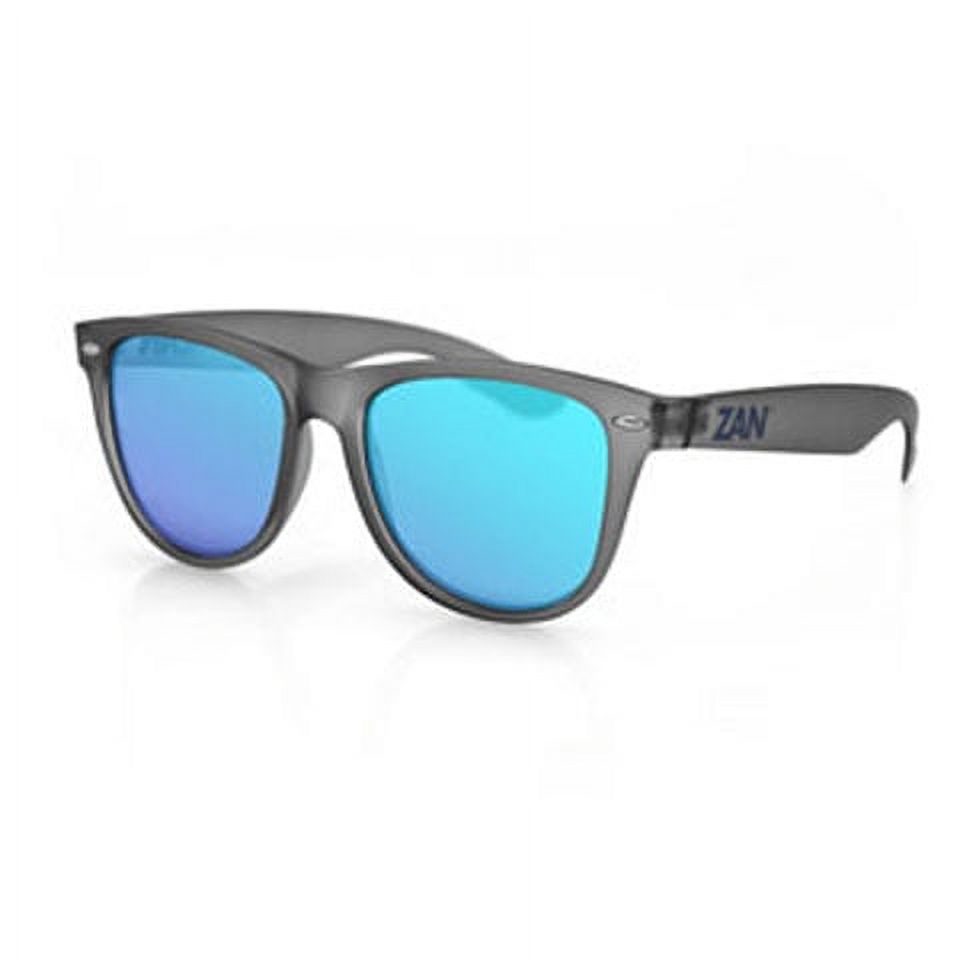 Minty Sunglasses with Matte Grey-Smoked Blue Mirror - image 3 of 3