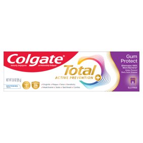 Colgate Total Active Prevention Gum Protect Whitening Toothpaste, 3.0 oz